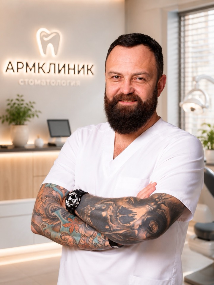 Резник Виталий Юрьевич — стоматолог общей практики Армклиник в Армавире